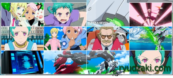 Премьера аниме Eureka Seven Ao: Jungfrau no Hana-tachi (2012) OVA