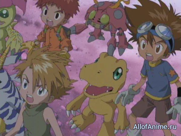 Приключения Дигимонов (фильм первый) / Digimon Adventure Gekijouban (1999/RUS)